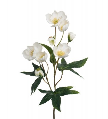 Julros Vit 57cm, Konstgjord