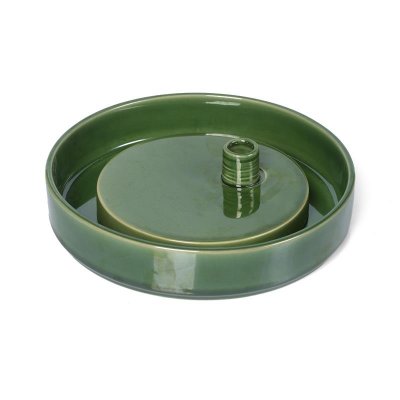 Ljusskål Eklaholm Grön 25x5cm