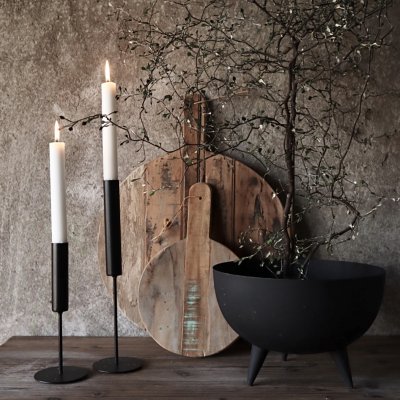 Ljusstake Nils Svart