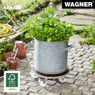 Rullvagn Maxigrip Brun 38cm