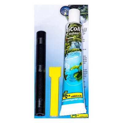 Reparationsset PVC 12,5x25cm + Lim