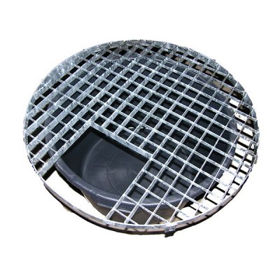 Stålgaller runt 81cm