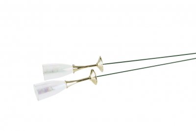 Champagneglas Stick Guld 5,5cm