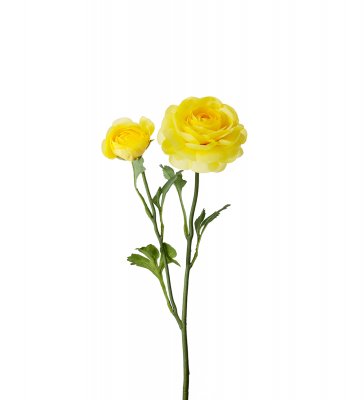 Ranunkel Gul 45cm, Konstgjord