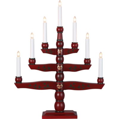 Ljusstake Tradition Röd 42x54x9cm