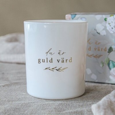 Lykta Du är guld värd 7x8cm