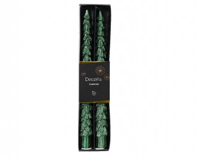 Ljus Gran Mörkgrön 26,4cm 2-pack