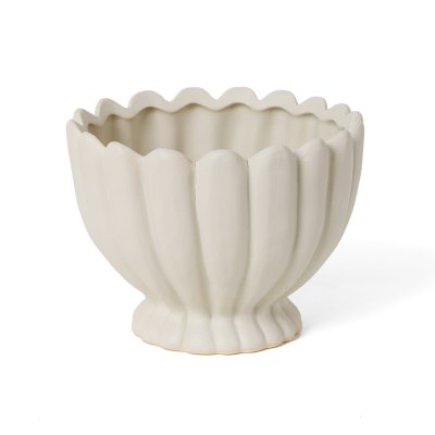 Ljusstake Smögen Vit 13x10cm