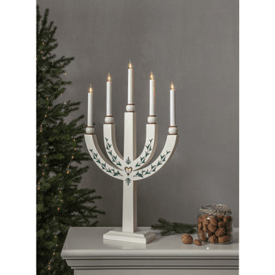 Glödlampa Adventsstake LED Klar E10 3-pack