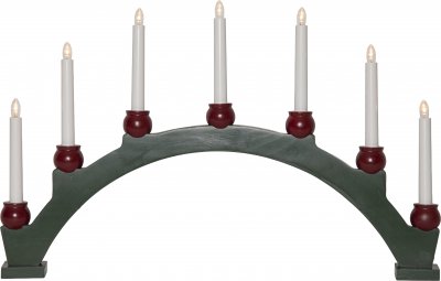 Ljusstake Mora Grön 62x40x4,5cm