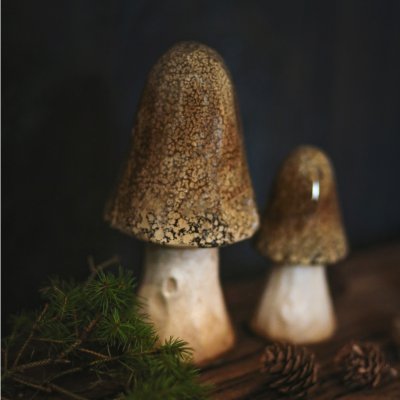 Svamp Brun Keramik