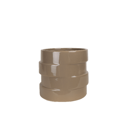 Kruka Ringar Brun 13,5x13cm