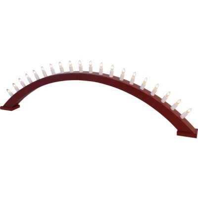 Ljusstake Kulle Röd 105x31x7cm