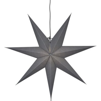 Stjärna Ozen Grå 70x70x16cm