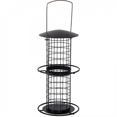 Fågelmatare Talgboll Stylish Svart 35cm