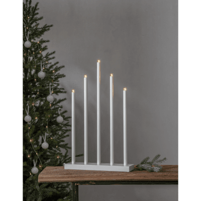 Glödlampa Adventsstake LED Klar E10 3-pack