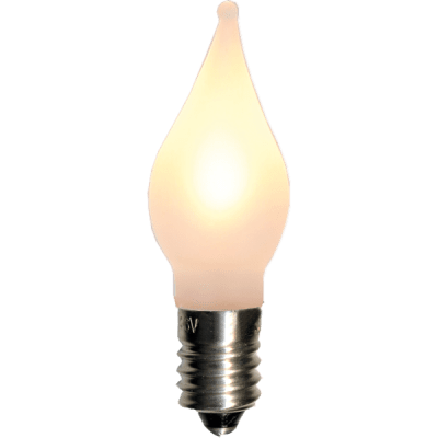 Glödlampa Adventsstake LED Frostad E10 3-pack