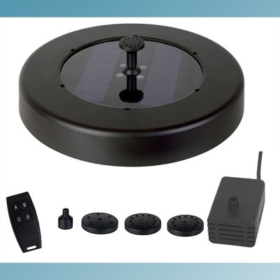 Solcellspump Flytande Fontän