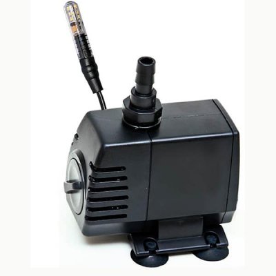 Vattenstenspump B AQ 1000 med lampa