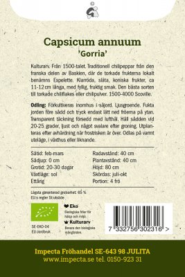 Chilipeppar Gorria
