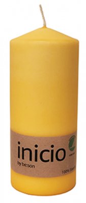 Blockljus 67x150mm Gul