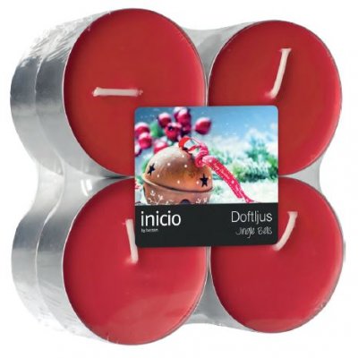 Doftvärmeljus Maxi 9h Jingle Bells 8-pack