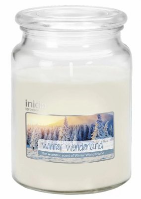 Doftljus Glas Winter Wonderland 100h