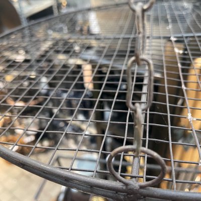 Hängande cirkel med nät 60x100cm