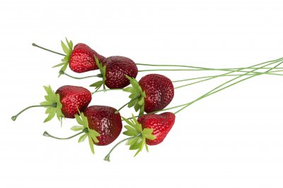 Jordgubbe Röd stick 4cm