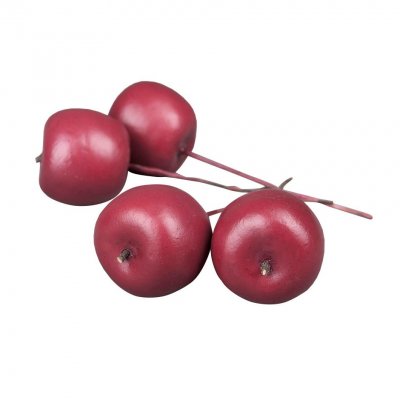 Äpple Tråd Mörkröd 3,5cm