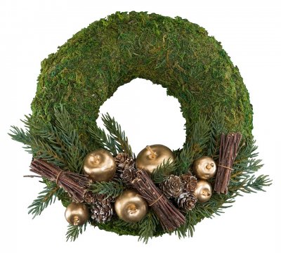 Äpple Tråd Guld 4,5cm