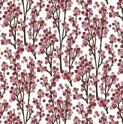 Servetter 3-lags 33x33cm 20-pack Winterberry