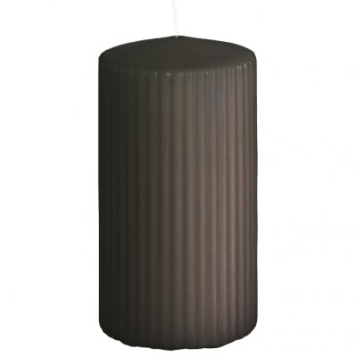 Blockljus Räfflade 67x120mm Nougat