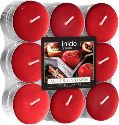 Doftvärmeljus 4h Apple & Cinnamon 18-pack