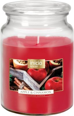 Doftljus Glas Apple & Cinnamon 100h