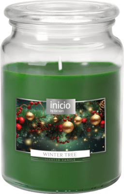 Doftljus Glas Winter Tree 100h