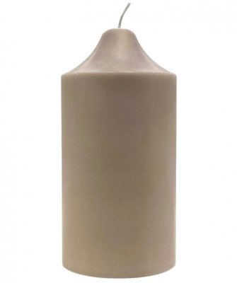 Blockljus 10x20cm Sand