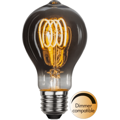Glödlampa LED Spiral Smoke E27 2100K 50lm