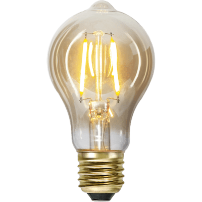 Glödlampa LED Amber E27 TA60 2000K 80lm
