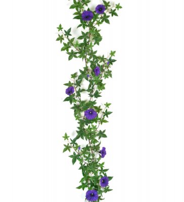 Girlang Blomma för dagen Lila 120cm