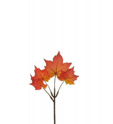 Lönn Orange 20cm, Konstgjord