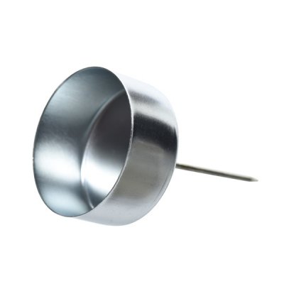 Värmeljushållare Silver 4,2x7,5cm 2-pack