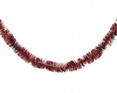 Glitter Mörkröd 7x270cm Oxblood
