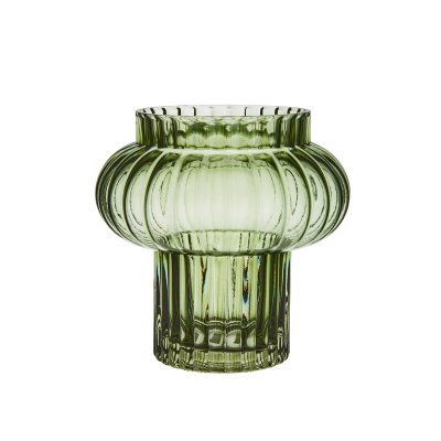Vas Lava Grön 22x21cm
