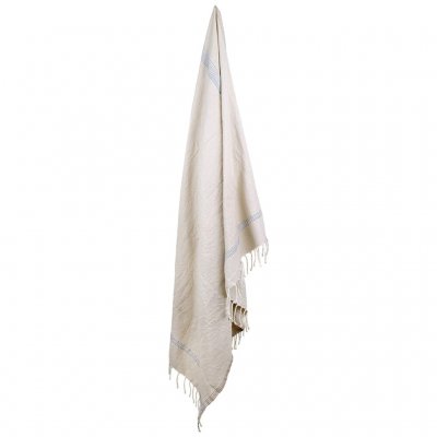 Handduk/Duk Fouta Off-White 100x200cm