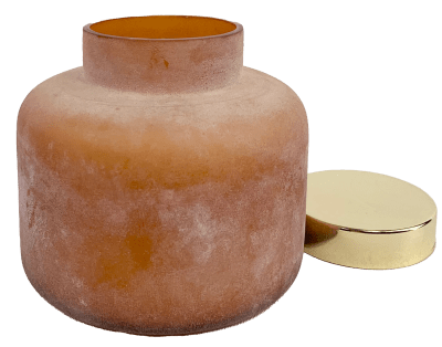 Doftljus med lock Orange