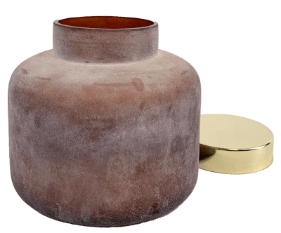 Doftljus med lock Lavendel