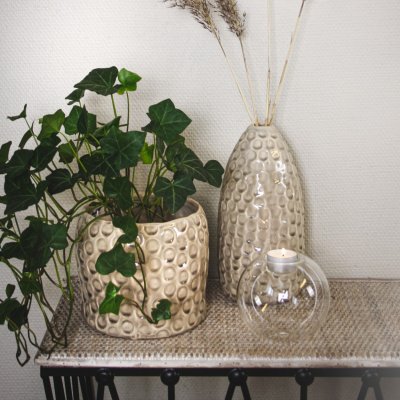 Värmeljushållare Klot Glas 12xH11cm