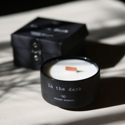 Doftljus 12x8cm Woody Warmth