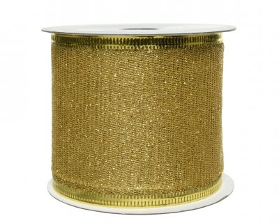 Band Glitter Guld 6,3x270cm
